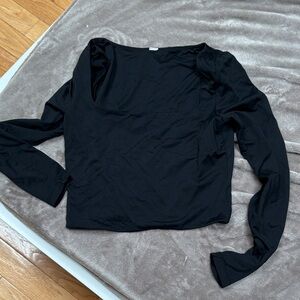 Yogalicious Classic Black Long Sleeve Top